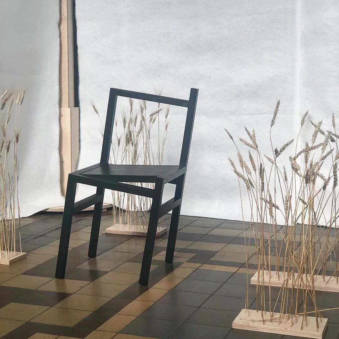 Nordic Style Dining Chairs Solid Wood Dining Chairs for Patio Use