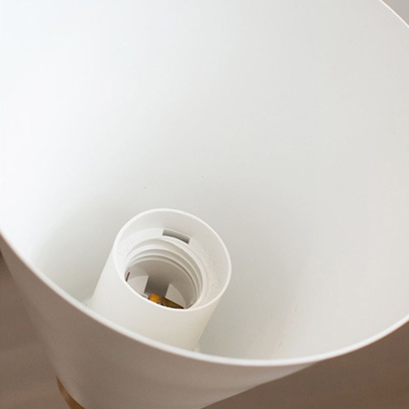 Contemporary Cone Wall Mounted Lighting Wood Wall Mount Lamp for Living Room