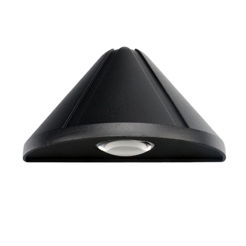 Single Modernism White/Black Wall Mounted Sconce Statement LED Wall Light