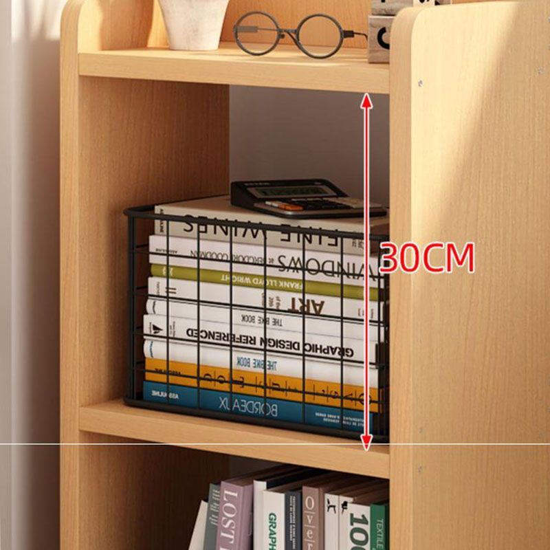 Contemporary 9.44" Wide Book Shelf Manufactured Wood Standard Shelf