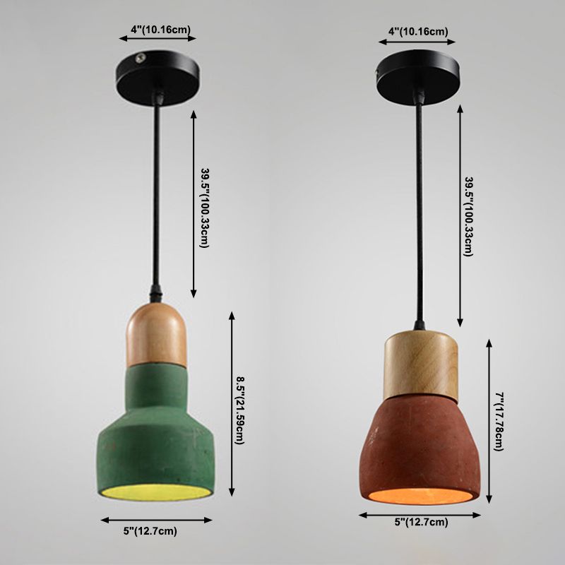 Lampada a ciondolo a testa di stile semplice moderno per soggiorno per la camera da letto del soggiorno