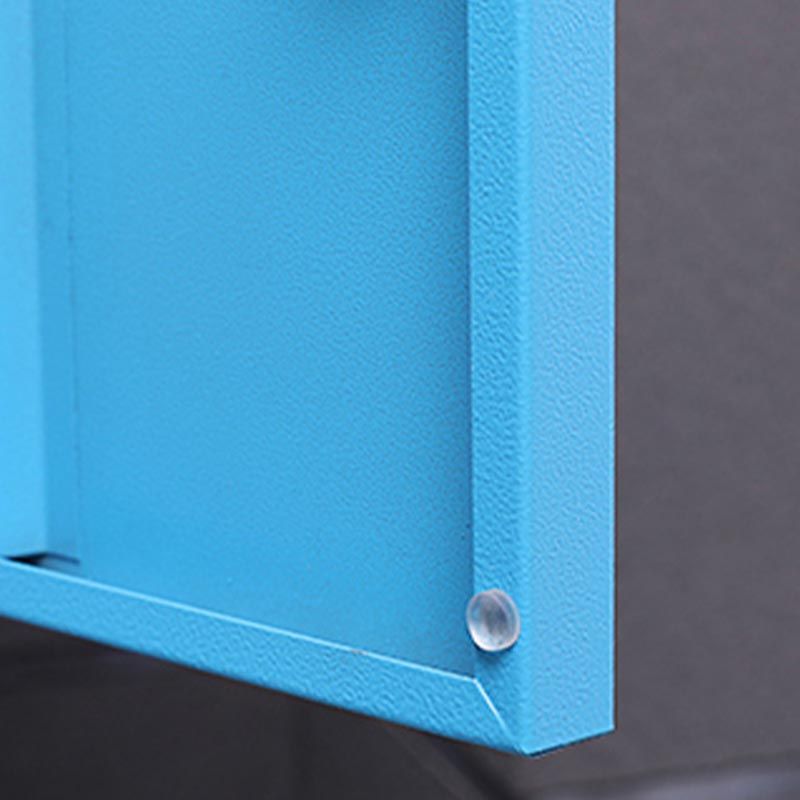 Modern Non-Hanging Armoire with Hinged Doors Matte Finish Storage Cabinet