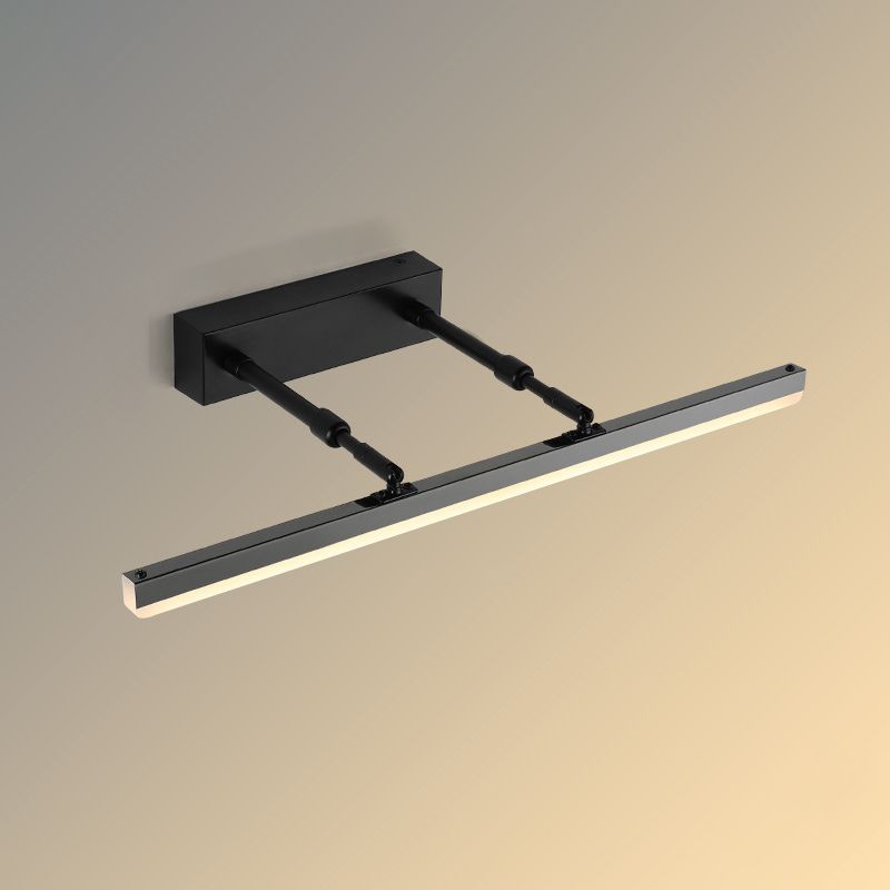 1 Light Tube Vanity Lighting Fixtures Modern Style Metal LED Mirror Lights