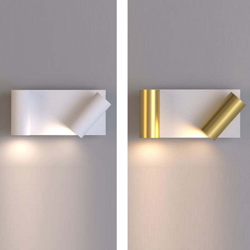 Geometric Wall Lighting Modern Metal 1 Light Wall Mount Lamp for Bedroom