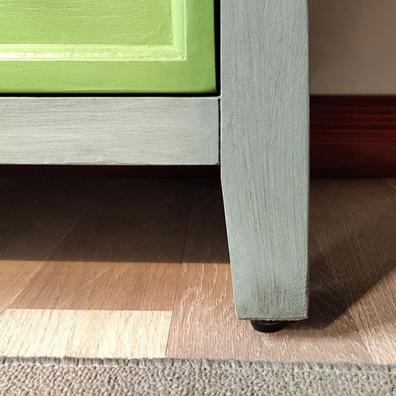 Nautical Vertical Bedroom Chest Wooden 16"Wide Storage Chest