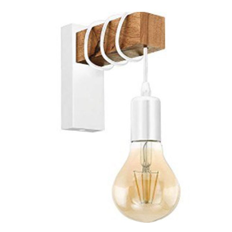 Holzwandbeleuchtung Vorrichtungen zeitgenössischer Stil 1 Lichtwandmontierte Leuchte