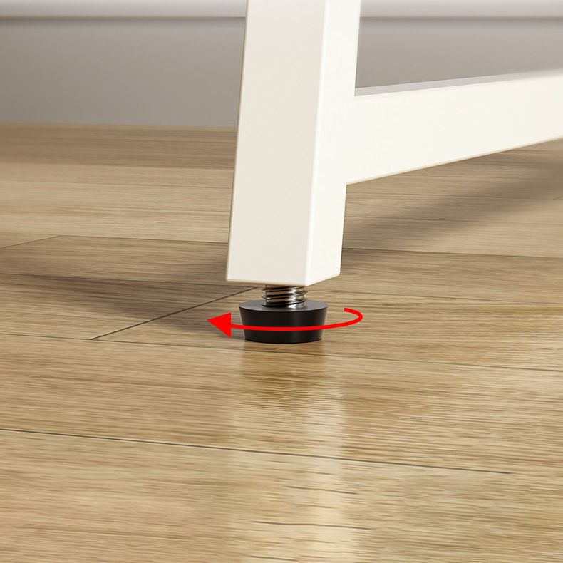 21" Wide Contemporary Writing Desk Folding Wooden Office Desk