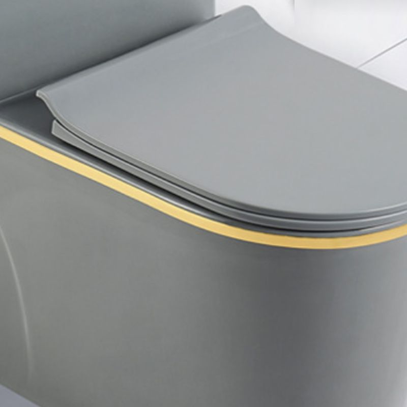 Traditional Toilet Bowl Floor Mounted One-Piece Toilet Porcelain Urine Toilet