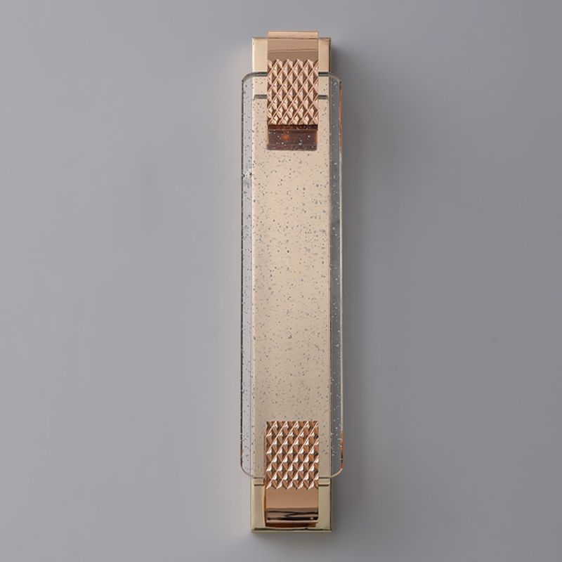 Modern LED Wall Lamp Simple Wall Mount Lamp with Crystal Shade for Bedroom