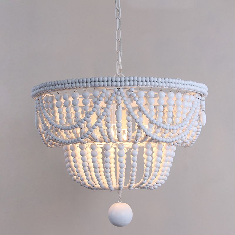 Perle lustre luminaire luminaire vintage berge d'éclairage pour le restaurant