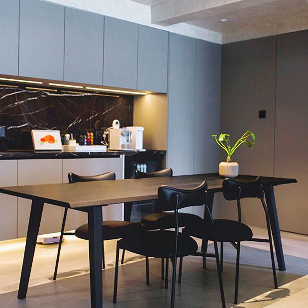 Restaurante de terciopelo estilo diseñador, silla lateral de comedor, silla de comedor con respaldo abierto