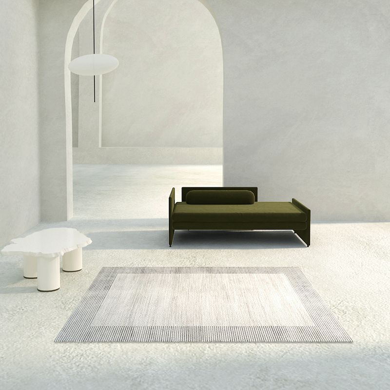 Modern Watercolor PVC Carpet Area Rug Washable Living Room Carpet with Non-SlipBacking