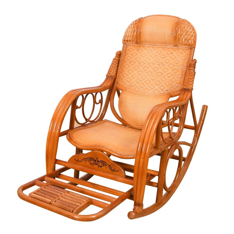 Traditional Wicker Rocking Chair Rocker Chair for Living Room