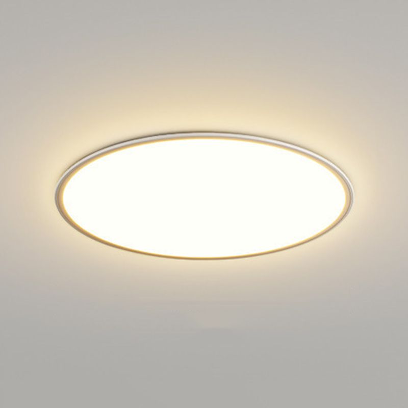 Metal Flush Mount Geometric Light Simplicity Flush Lights for Bedroom