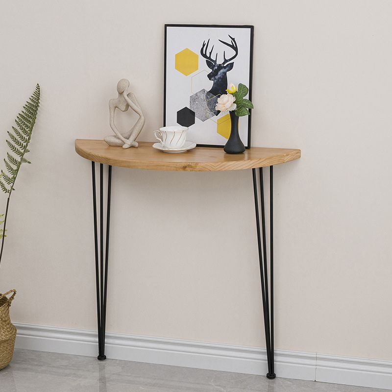 31.5 Inch Height Console Table Solid Wood Contemporary Console