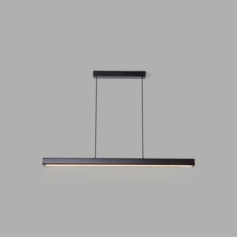 Nordic Characteristic Simple Light Luxury Modern Style LED Island Chandelier Light for Dining Room