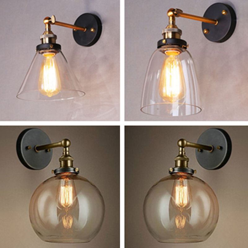 1 Licht geometrische Wandleuchten modern