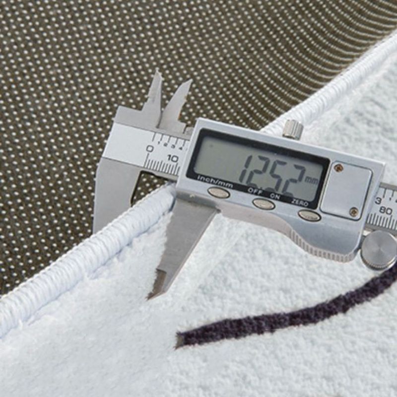 Blend Color Block Rug Indoor Rug Anti-Slip Washable Easy Care Area Carpet for Bedroom