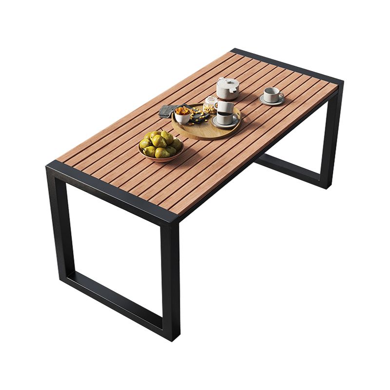 Modern Metal Dining Set 1/2/4/5/7 Pieces Reclaimed Wood Dining Table Set