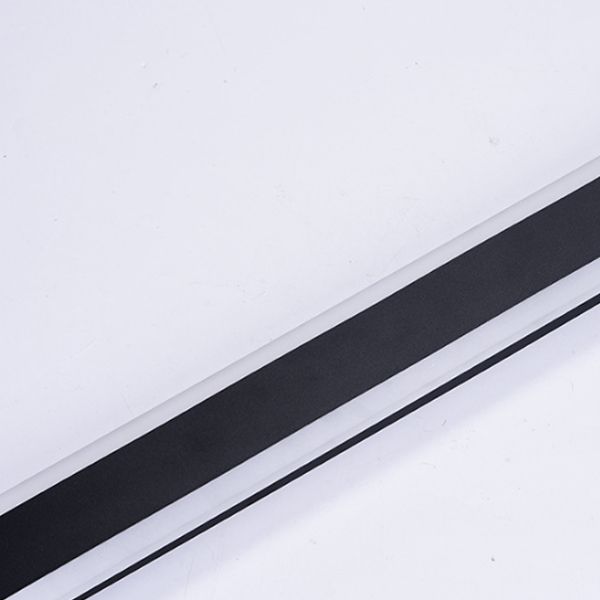 Linear Wall Mount Light Fixture Simple 1 Light Wall Lamps in Black