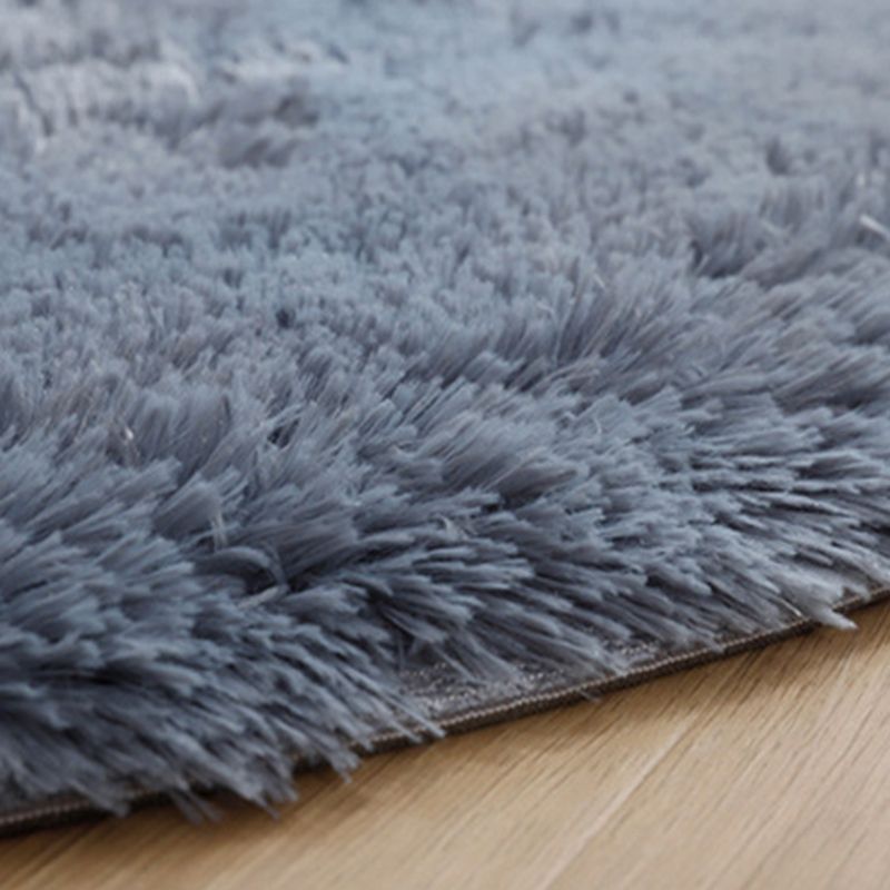 Alfombra de lujos de peluche alfombra antideslizante de la alfombra del área de cuidado fácil de lavado para dormitorio para dormitorio