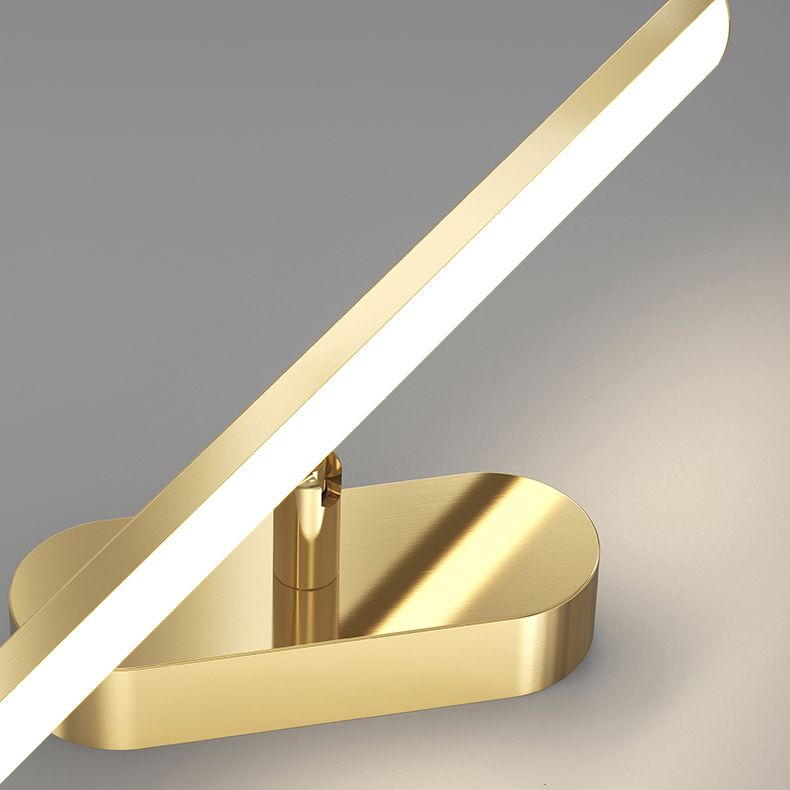 Teste singole fullponi a parete a filo in lampada a sconde moderna nera/in ottone