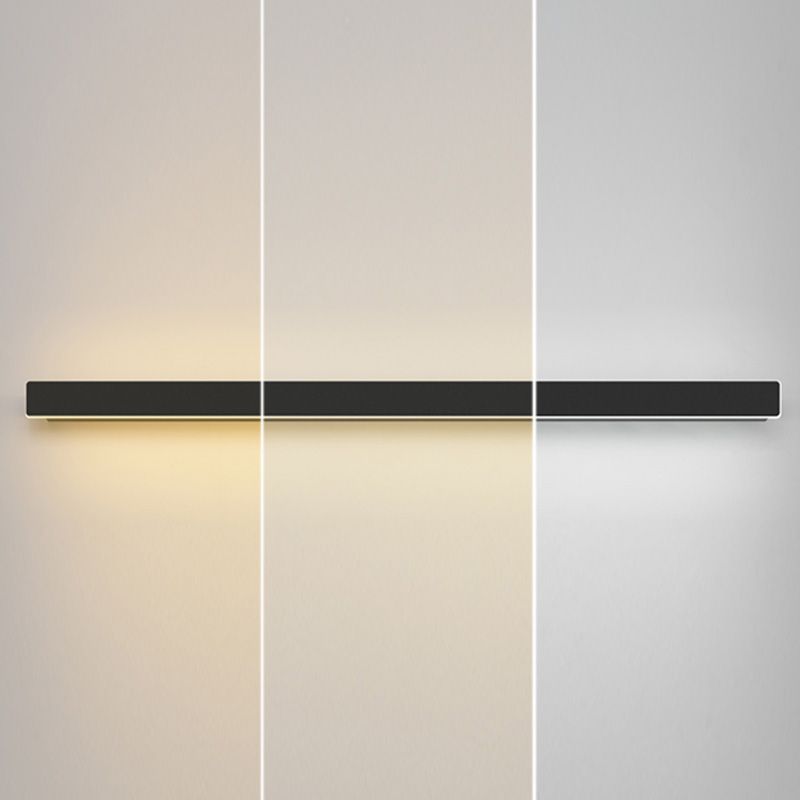 Rectangle Shaped Wall Sconce Modern Metal Acrylic LED Indoor Wall Mount Light (Without Decorations)