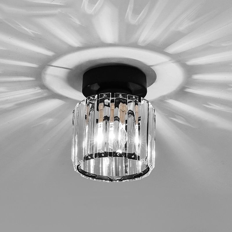 Nordic Ceiling Light Crystal Flush Mount Light Fixture for Bedroom