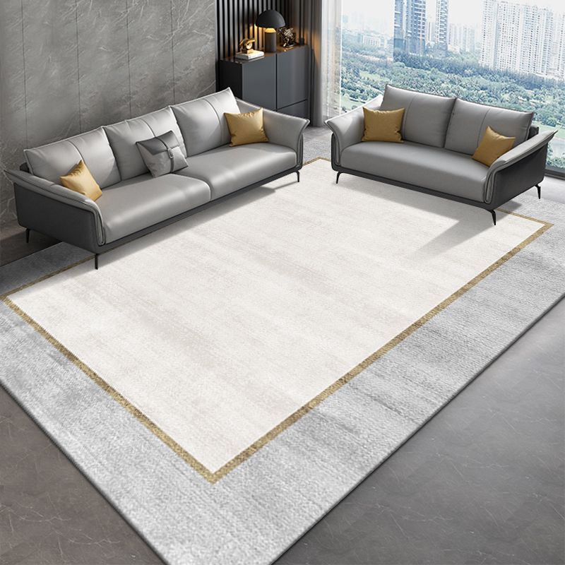 Modern woonkamer vloerkleed Prachtig wasbaar Wasbaar Truug Polyester Stain Resistant Area Tapijt