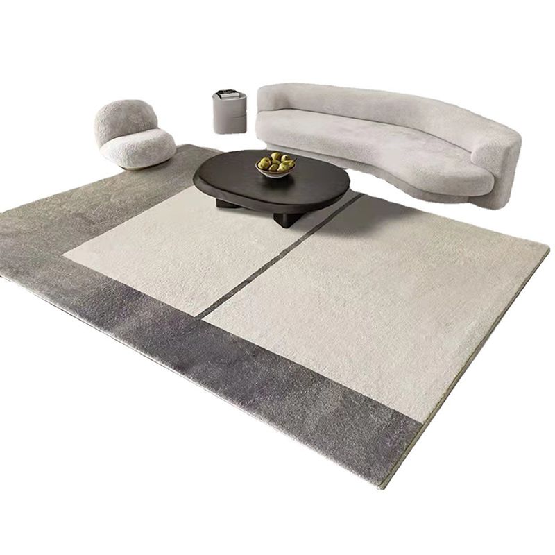 Tapis de tapis moderne beige Tapis de la zone de la zone de la zone de tapis de tapis pour le salon