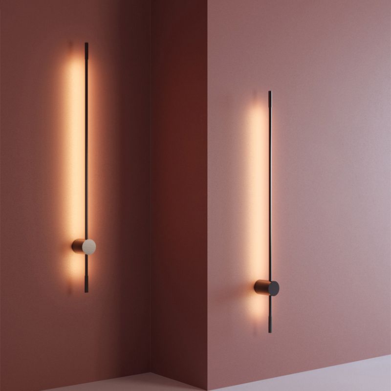 Zeitgenössischer kreativer linearer Wandleuchten Wohnzimmer Esszimmer Wandleuchte