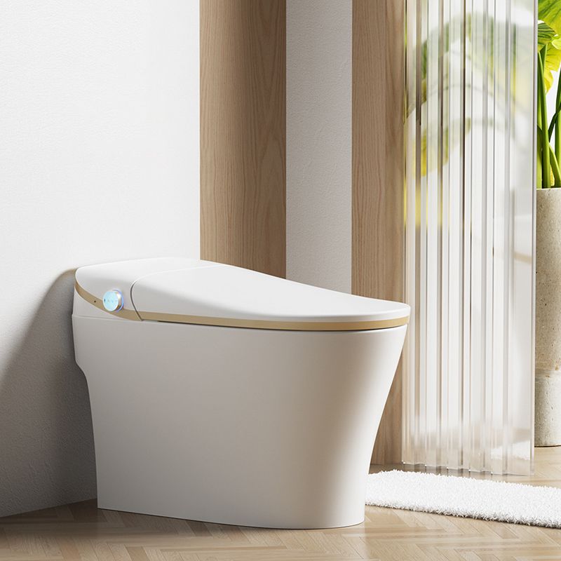 Modern Indoor Siphon Jet Toilet Bowl Floor Mounted All-In-One Toilet