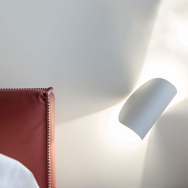 Gearceerde muur gemonteerd verlichtingsarmatuur minimalistische stijl metalen slaapkamer muur sconce verlichting