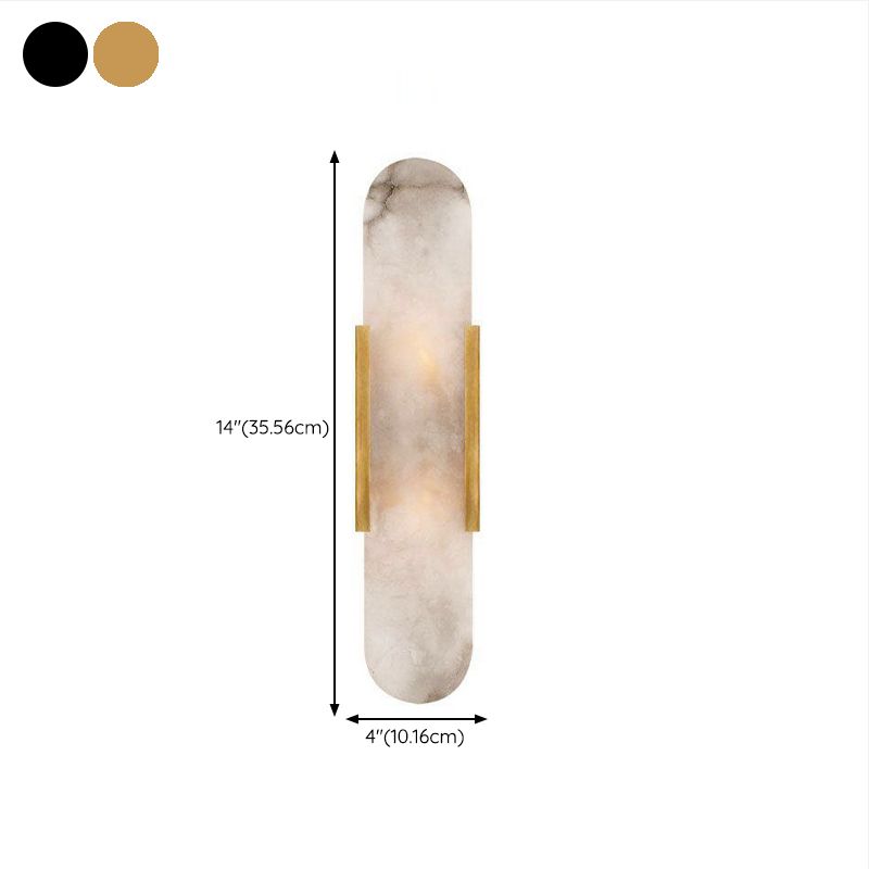 2-Light Modern Wall Mounted Sconce LED Wall Light for Hallways