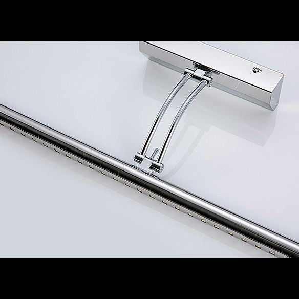 Conception du bras swing conception en acier inoxydable Vanité LED moderne simplicité style étanche du miroir de maquillage étanche