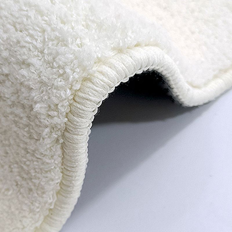 Simplicity Area Carpet Modern Rug Polyester Stain Resistant Area Rug for Living Room