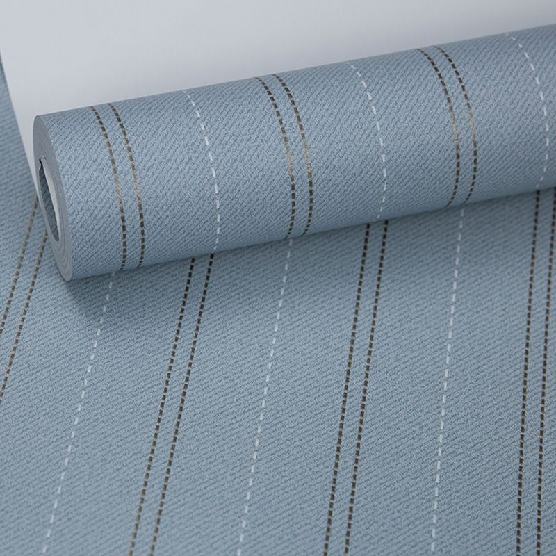 Vertical Stripes Wallpaper Roll for Accent Wall, Neutral Color, 33-foot x 20.5-inch