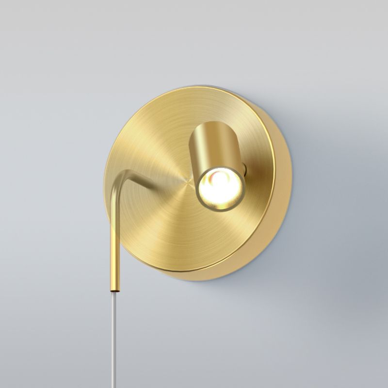 Moderne stijl LED SCONCE WANDELLICHT 2 Lichten Wandlamp in goud voor slaapkamer