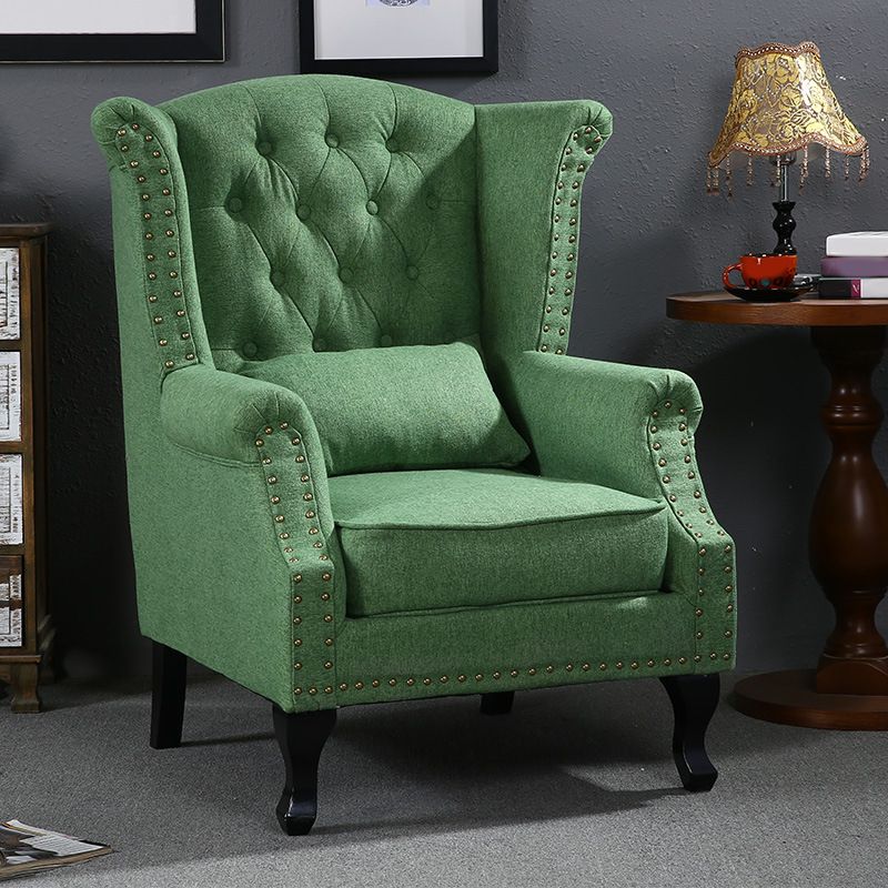 Removable Cushions Chair33.8" L x31.4"W x40.9"H Basic Four Legs Chair