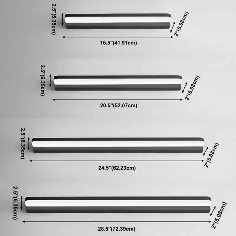 Mamorage de style moderne lampe miroir LED LEMPORT DE LA LAMPRE MUR DE SALLE SALLE