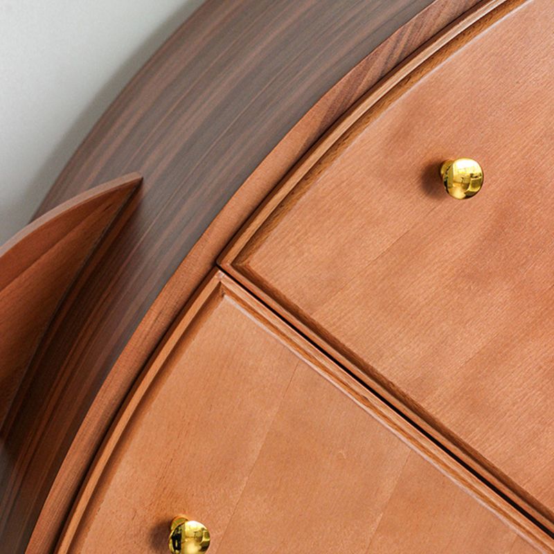 13.65-inch Width Storage Chest Contemporary Dresser with 5 Drawers