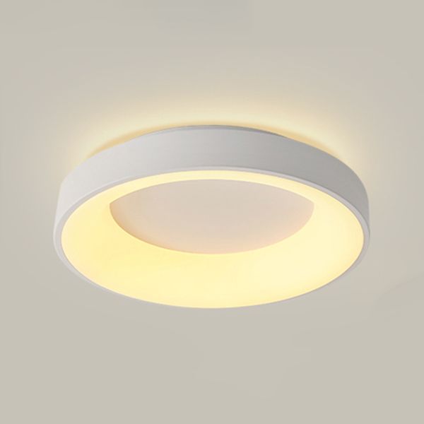 Modern Simple LED Ceiling Light Ring Shaped Corridor Aisle Flush Mount Lamp