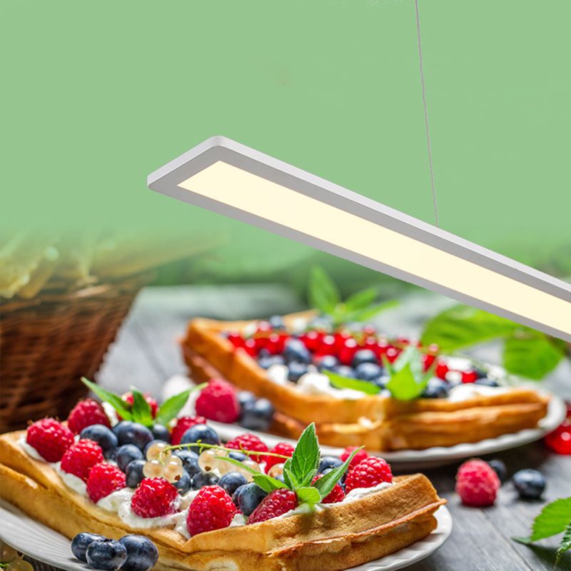 Simple Hanging Island Light LED Hanging Lighting Fixture for Dining Room