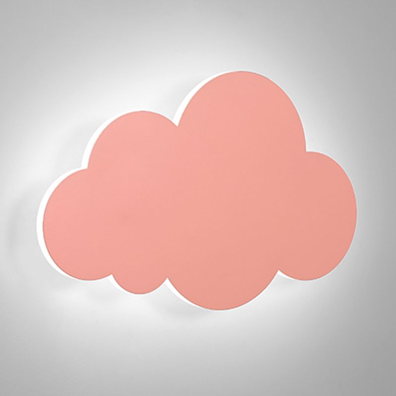 Moderne Stil Leuchte Wolkenform Metall 1-Licht-Wandhalterung Licht