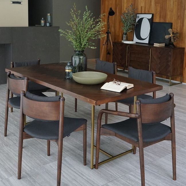 Traditional Luxury Table Rectangle Dining Site Table with Double Pedestal