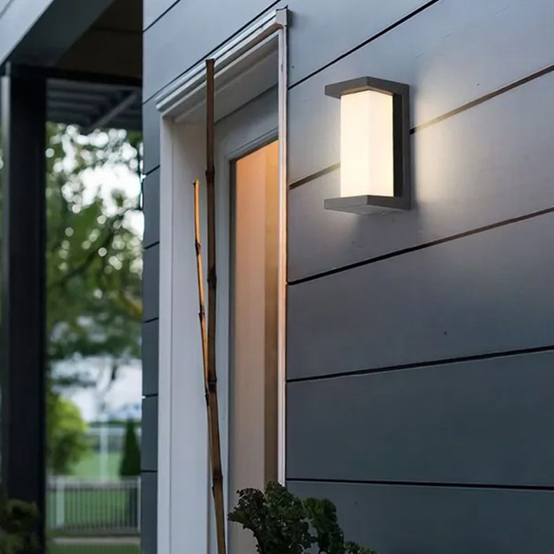 Geometric Wall Lighting Simplicity Metal 1 Light Wall Sconces