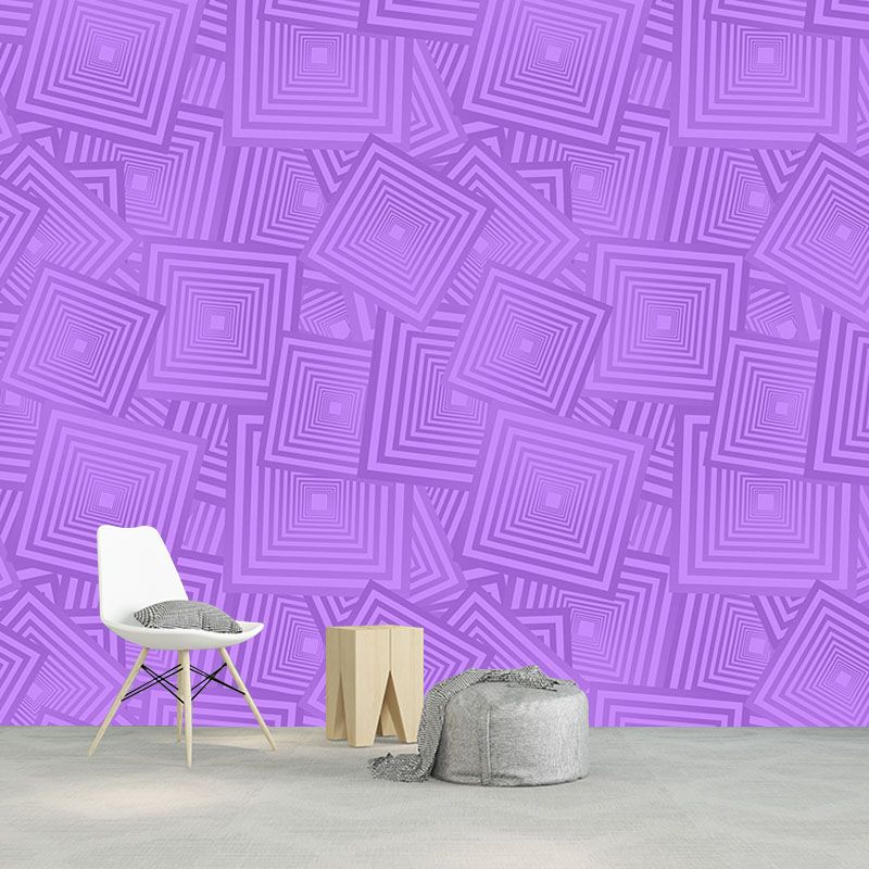 Washable Stain Resistant Mural Wallpaper Geometry Indoor Wall Mural