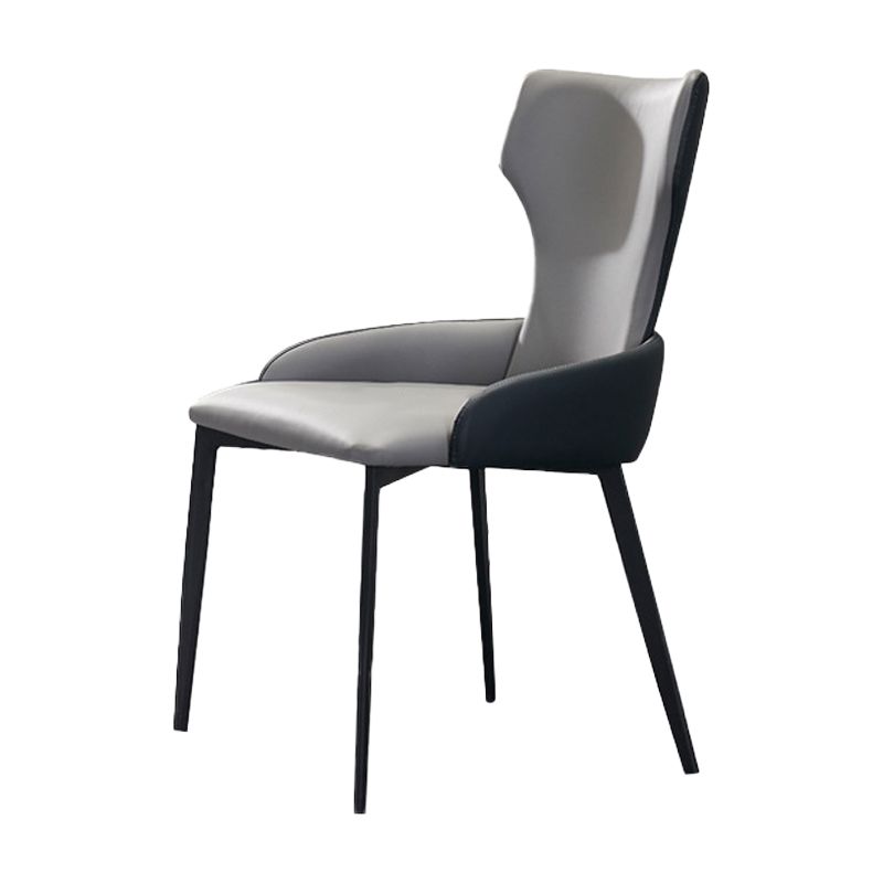 Wingback Arm Chair Contemporary Metal Indoor-Outdoor Room Chair