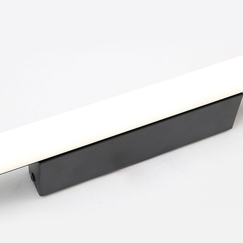 Metal Linear Shape Wall Lighting Modern Style 1 Light Wall Mounted Light Fixture in Gold