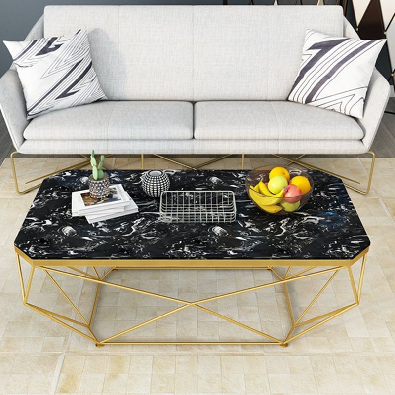 Frame Base Rectangular Modern Style Rock Plate Table Plate Metal Bottom Frame Coffee Table